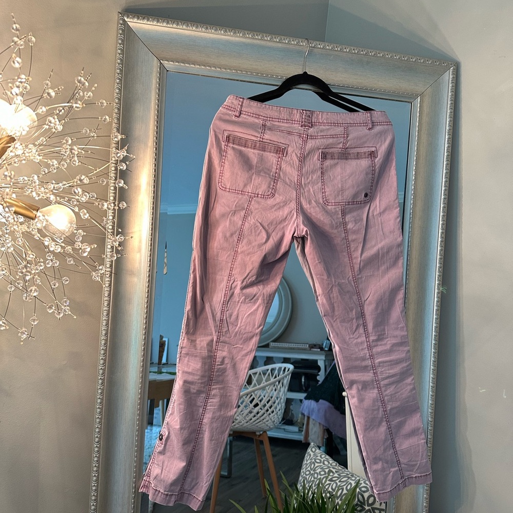 Brand: Hei Hei Size 28 pink washed cargo pants - Picture 3 of 5